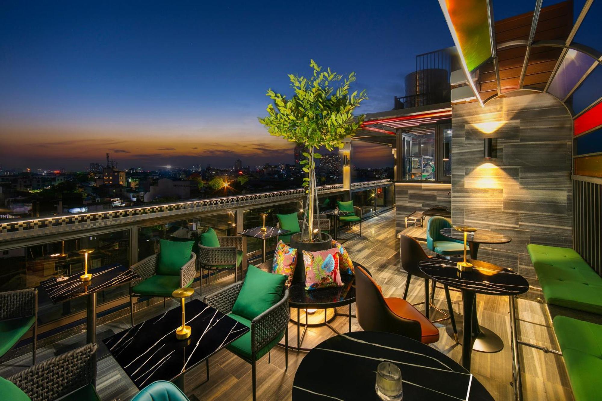 Aurora Central Hanoi Hotel Hanói Exterior foto